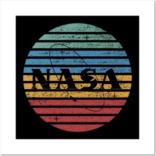 Vintage sunset nasa Posters and Art